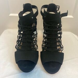 Vince Camuto Evel Black Strappy Heel